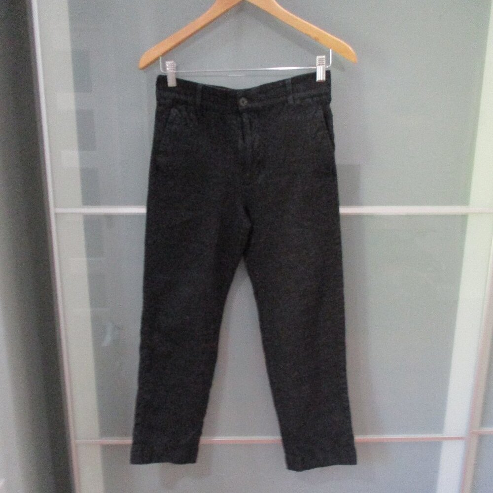 Madewell (J Crew) Textured Cropped 100% Wool Pants